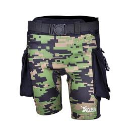 Yonsub-bermuda de mergulho com camuflagem 2.5mm, masculina, mergulho térmico, roupa de mergulho para snorkeling - Image 1