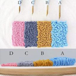 Kit de caneta de agulha de perfuração de bordado mágico conjunto de ferramentas de costura cruzada ferramenta de tecelagem tapete tricô ferramenta de costura para diy costura artesanato arte - Image 4
