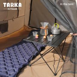 Tarka-mesa dobrável para camping ao ar livre, mesa portátil para piquenique, churrasco, alta resistência, alumínio ultraleve - Image 5
