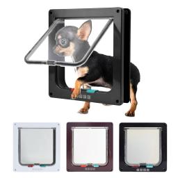 Smart Flap Porta Deslizante para Animais de Estimação, 4 Way Lock, Portão de Segurança, Controlador Switch, Gato e Cachorro, Portão de Segurança, Cão e Gatinho, Pet Shop - Image 4