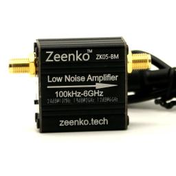 Zeenko-Amplificador de Baixo Ruído Série BM, 100KHz-6GHz, Bateria 10GHz Incluída, 20dB Alto Ganho LNA, Módulo Pré-amplificador de Potência RF - Image 1