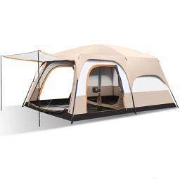 Barraca de acampamento ao ar livre, barraca do curso da família, proteção UV, 2, 4, 6, 8 pessoas, tendas luxuosas, venda direta da fábrica, venda quente - Image 1