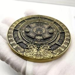 Grande moeda comemorativa de bronze dupla face, colecionável perfeito para exibição e presentes - Image 1