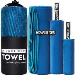 Toalha Desportiva de Secagem Rápida, Toalha, Azul, Cinzento, Verde, Laranja, Ginásio de Natação, Fitness, Camping, Corrida, Praia, Toalha, 40x80cm - Image 1