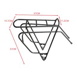 Rack de carga traseiro de bicicleta, prateleira resistente, porta-bagagens traseiro para bicicletas de montanha, bicicletas de estrada, 20 ", bicicletas dobráveis - Image 6