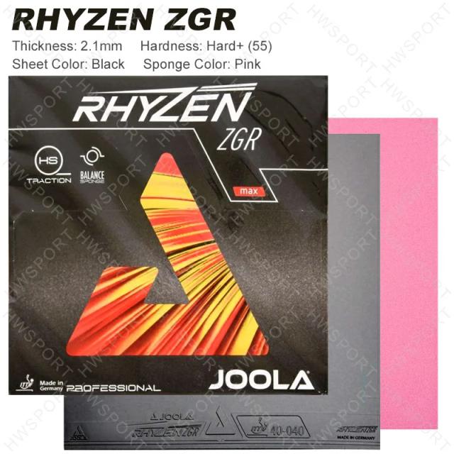 JOOLA RHYZEN Borracha Tênis de Mesa Profissional CMD ZGR ICE FIRE ZGX Folha Não Pegajosa