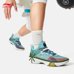 LI-NING Wade Shadow 6 V2 Tênis esportivos profissionais de basquete masculino antiderrapante rebote tênis de jogo de basquete ABPV021 - Image 5