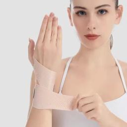 Guarda de pulso pressurizado respirável para homens e mulheres, suporte do túnel do carpo, cinta ultra fina - Image 3