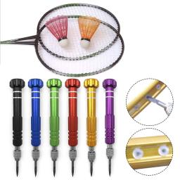 Badminton Grommet Remover, Reparação de Raquete, Cone de Cordas, Acessório de raquete, Ferramenta Universal, Suprimentos Esportivos, Novo, 2024 - Image 3