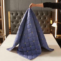 Capa de colchão acolchoado grosso, removível, 6 lados, tudo incluído, cama king e queen size, lençol, novo - Image 6