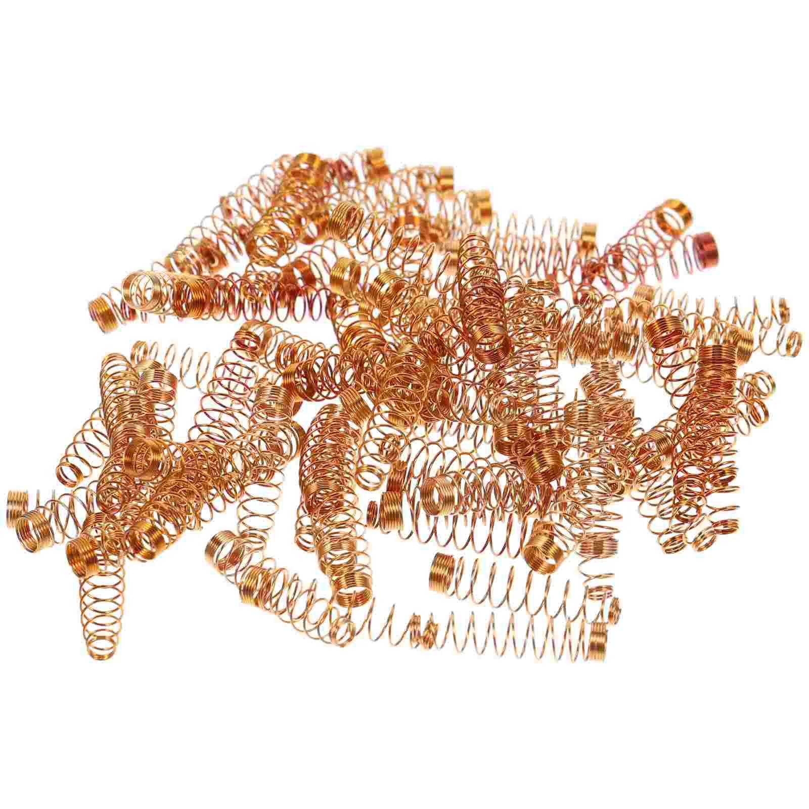 Cobre Wire Compression Springs, Minúsculas Copper Springs, Crafting Reparos, 90pcs - Image 1