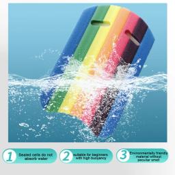 Crianças adultos arco-íris natação kickboard espuma float kick board piscina auxílio à formação float mão espuma placa ferramenta - Image 5