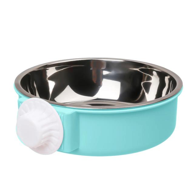Tigela Suspensa de Aço Inoxidável para Alimentação de Cães e Gatos - Ideal para Animais de Estimação