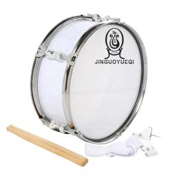 Snare tambor com anel de pressão, aço inoxidável, instrumento musical prático, branco e vermelho, 13 em, vendas diretas da fábrica - Image 2