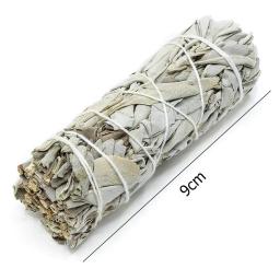 Pacote de sábio branco incenso, purificação doméstica, folha pura, meditação, limpeza doméstica, queima, aromaterapia, varas de manchas - Image 6