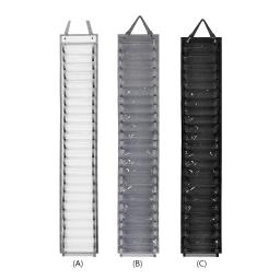 Vinil Organizador De Armazenamento Com 24 Compartimentos, Rolos De Vinil Pendurados, Organizador De Armazenamento Para Quarto De Artesanato, Porta, Armário, Papel De Embrulho - Image 2