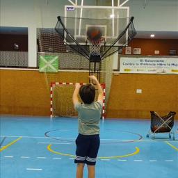 Basketball Shooting Machine Trainer para a escola, auto rebote, tiro aparelho, Shootaround, retorno - Image 5