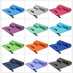 Toalha de secagem rápida portátil do esporte, absorvente super, banho, praia, curso, Gym, natação, corrida, ioga, Microfiber - Image 2
