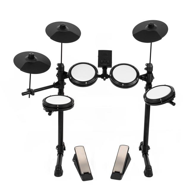 Bateria Eletrônica Profissional com Malha Completa e Percussão Acústica Pan