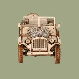 Quebra-cabeça 3D Diy Modelo de montagem de carro de brinquedo de madeira para aniversário adulto Halloween presentes de Natal - Image 2