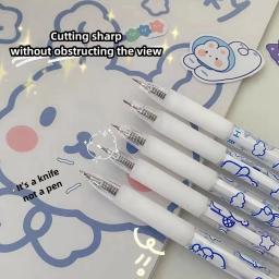 Art Utility Knife Pen Cut Stickers Scrapbooking Ferramenta De Corte Express Box Knife School Supplies DIY Craft Supplies - Image 3