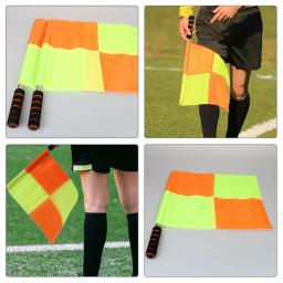 Futebol bandeira árbitro para a competição e jogar, equipamento ao ar livre para árbitro e árbitro - Image 4