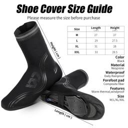 BIKING OCIDENTAL-Cobertura de sapatos de ciclismo, protetor térmico para motocicletas, impermeável e à prova de vento, sapatos grossos, quentes no inverno - Image 6