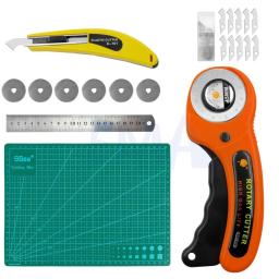 Cortador rotativo para cartão de tecido, costura de papel, rolo acolchoado, faca de corte, tesoura alfaiate, vestido de couro, roupas, ferramenta DIY - Image 1