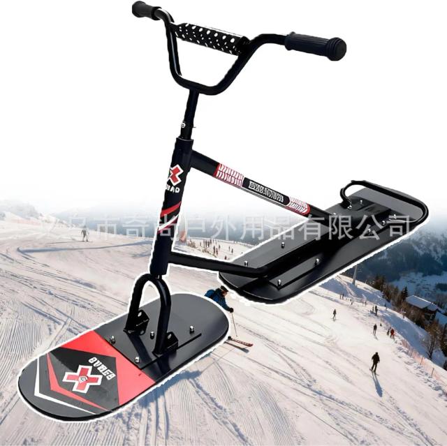 Carro de Esqui e Snowboard 2 em 1 para Esportes
