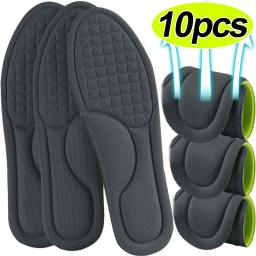 Unisex Nano Memory Foam Palmilhas, Suave, Esportes, Inserções de sapatos de corrida, Absorvente de suor, Desodorante, Almofada Sola, Paddings, 2 pcs, 10pcs - Image 2