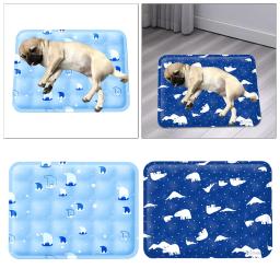Tapete refrigerando lavável para o animal de estimação, almofada, cama do filhote, colchão, verão - Image 2