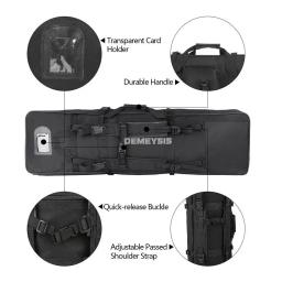 Caso Rifle tático para jogos de guerra ao ar livre, airsoft, paintball, sniper, cs jogo, tiro, caça, range gun bag - Image 3