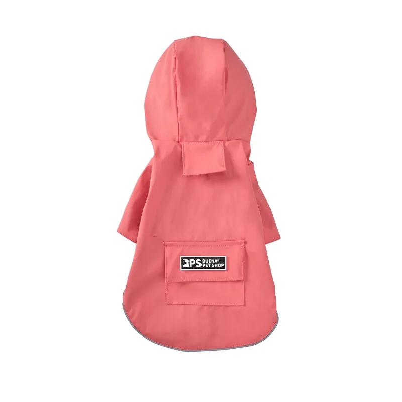 Impermeável impermeável para cão, Hoodie cão reflexivo, roupas de quatro pernas, macacão absorvente de suor, capas de chuva, Pet Coat, Novo, 2023 - Image 1
