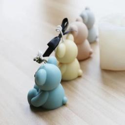 Molde De Artesanato De Koala De Silicone, Moldes De Vela De Arte Animal, Molde De Cera De Silicone, Decoração Para Casa, Arte Bonito, Moldes De Sabão - Image 4