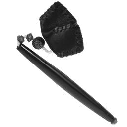 Suporte de giz para piscina de sinuca, plástico preto, caneta suspensa, design durável, protetor de giz portátil, acessório de mesa de bilhar - Image 5