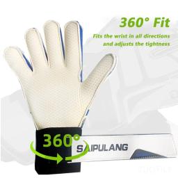 Luvas De Goleiro De Látex Espessado, Equipamento Profissional De Proteção De Goleiro, Proteção De Futebol, Futebol E Adolescente - Image 3
