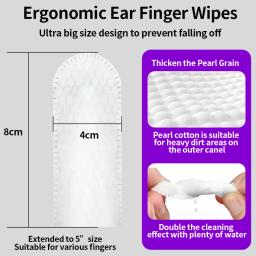Universal Pet Eye Wipes, Limpeza de cães e gatos, Toalhetes úmidos Tearmark, Sem irritação, Produtos de limpeza, 100 enlatados - Image 3