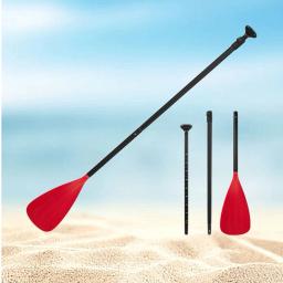 Cabeça dupla portátil Stand Up Paddle Board, comprimento ajustável, Nylon Surfpaddle, 3-Piece Paddle para canoagem e caiaque - Image 4