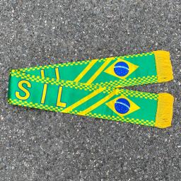 Aerlxemrbrae personalizado cetim poliéster futebol cachecol, 14x130cm, Alemanha, Itália, Inglaterra, Espanha, Brasil, França - Image 3