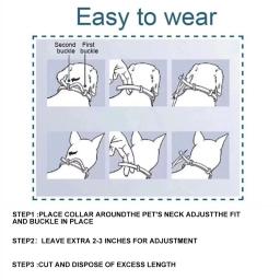 Coleira anti-pulgas e tick para gatos e cães, Coleiras veterinárias, Colar antiparasitário, Produtos para cães grandes e pequenos, Novo - Image 6