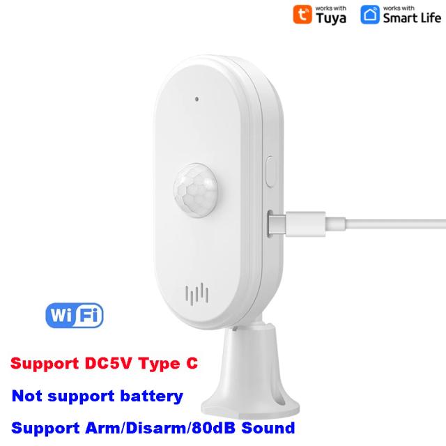 Onenuo Tuya WiFi PIR Sensor de Movimento Corpo Humano 110° 6-8m