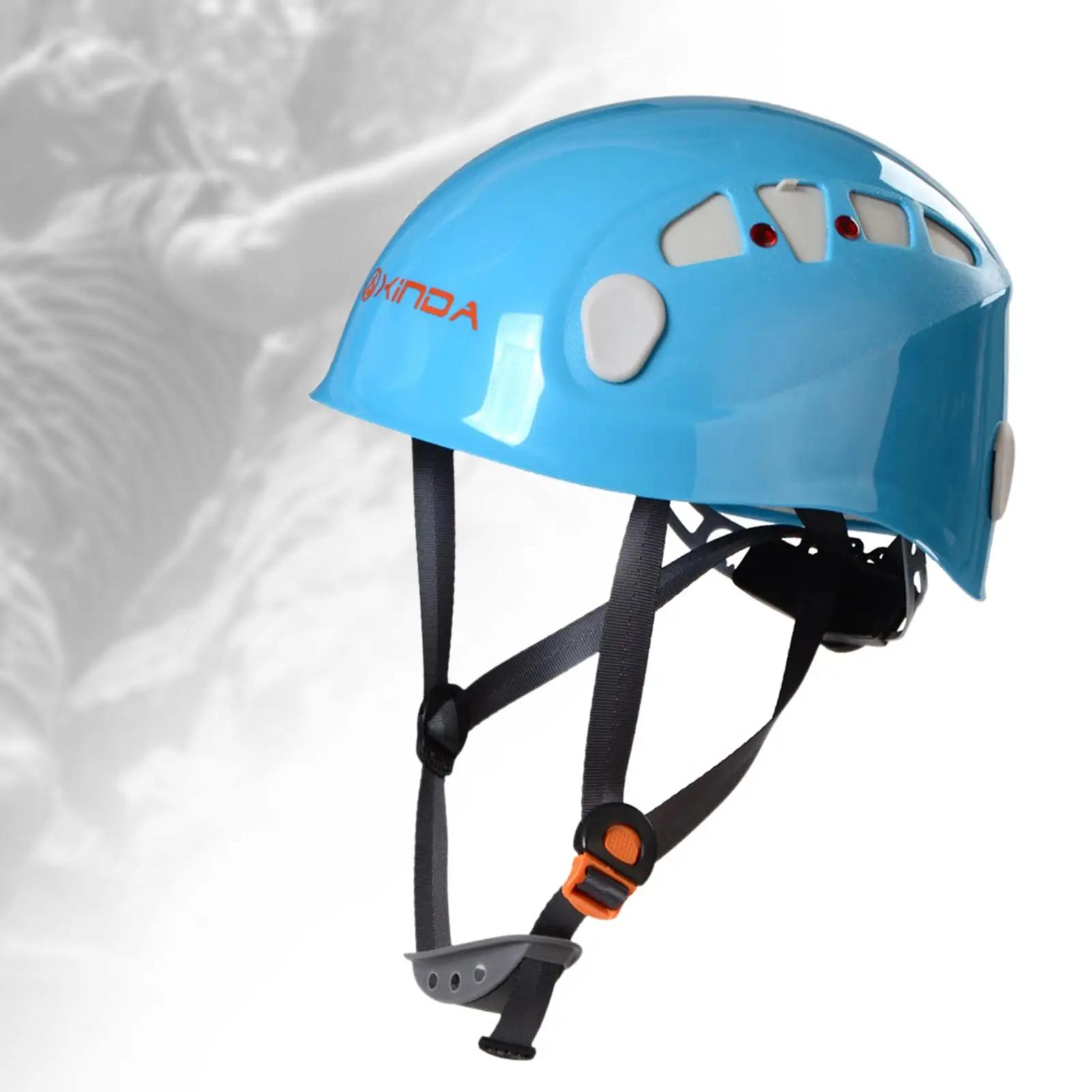 Capacete de escalada, capacete de espeleologia, proteção respirável, capacete de construção para homens, mulheres, adultos, trabalho em árvore, rapel - Image 1