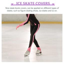 Capas de skate acessórios de patinação artística equipamentos de hóquei gelo hokey caneleira tudo para patins portátil bota protetor sapato criança - Image 6