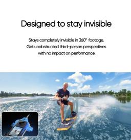 Insta360-X4 Water Sports Rope Mount, Correções de Cordas ou Linhas, Kitesurf e Wakeboard Shots, 360 Vídeos - Image 3