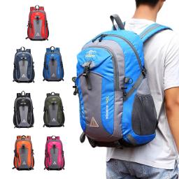 Mochila impermeável portátil ultraleve, saco dobrável de montanhismo, escalada ao ar livre ciclismo viagem mochila, caminhadas mochila, 40L, 840D - Image 3
