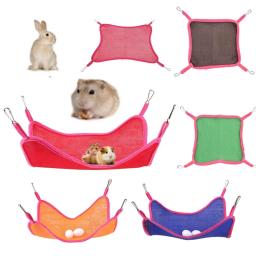 Hammock para Pet Dormir, Tapete Pendurado, Cobaia, Coelho, Hamster, Suprimentos de Pequenos Animais, Swing Bed - Image 1