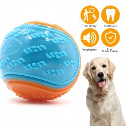 Mordida-resistente interativo mastigação bola brinquedo para cão, treinamento, bola molar, cão suprimentos, filhote de cachorro - Image 1