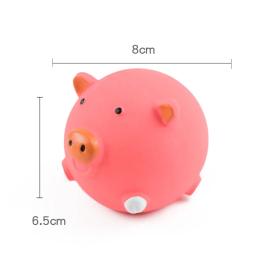 Animal de estimação brinquedo interativo para cão gato gritando borracha frango porco vaca brinquedo para cães latex squeaker mastigar treinamento produtos para animais de estimação - Image 6