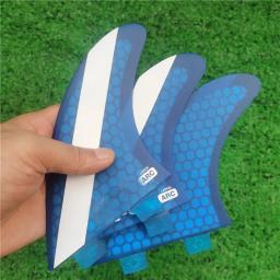 BiLong-FCS ARC Prancha De Fibra De Vidro, Núcleo Surf Board Thruster, Tri-fin, Desempenho, 3pcs por conjunto - Image 6