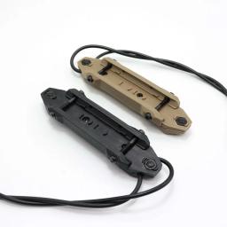 Elemento airsoft tático interruptor de pressão aumentada interruptor duplo para PEQ-15 PEQ-16A um peq airsoft dbal 2 ne04040 - Image 2